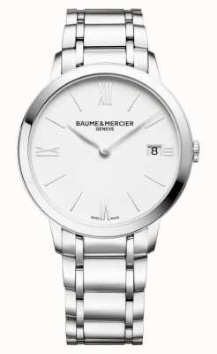 Baume & Mercier Classima quartz horloge met witte wijzerplaat M0A10356