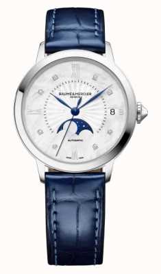 Baume & Mercier Classima automatisch horloge met diamanten zetting M0A10633