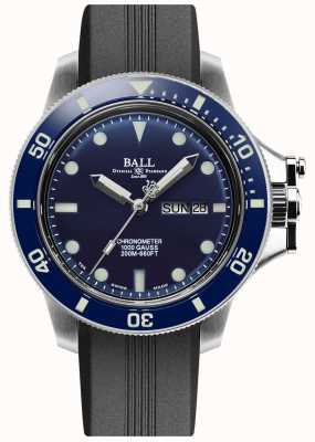 Ball Watch Company Heren engineer koolwaterstof originele (43 mm) zwarte rubberen band DM2218B-P1CJ-BE