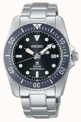 Seiko Prospex compacte zonne-energie 38,5 mm duiker grijze wijzerplaat SNE569P1
