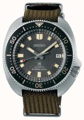 Seiko Prospex 1970 willard herinterpretatie stoffen horloge SPB237J1