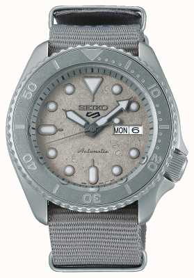 Seiko 5 sport cement collectie nato 42,5 mm horloge SRPG61K1
