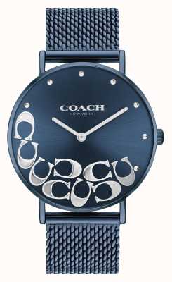 Coach Perry blauwe mesh-armband voor dames 14503824