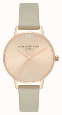 Olivia Burton Midi wijzerplaat bleek rose goud, zilver en grijs horloge OB16EN11
