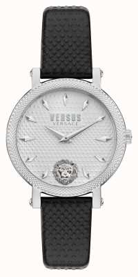 Versus Versace Versus weho horloge met zwarte leren band VSPZX0121