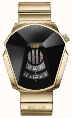 STORM Darth gouden roestvrijstalen horloge 47001/GD/BK