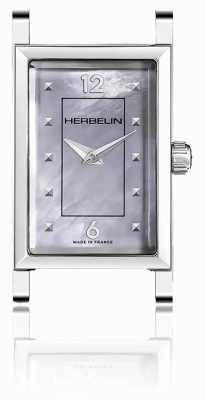 Herbelin Antares parelmoer quartz horloge H.17444/AP19