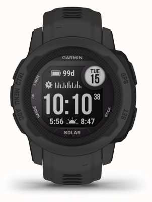 Garmin Instinct 2s zonnegrafiet siliconen band 010-02564-00