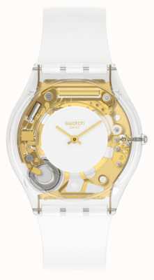 Swatch Coeur dorado dames skelet wijzerplaat horloge SS08K106-S14