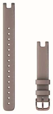 Garmin Alleen lelieband (14 mm), Italiaans palomaleer met donkerbronzen hardware (groot) 010-13068-A4