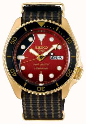 Seiko 5 sport rood special ii brian may limited edition | automatisch SRPH80K1