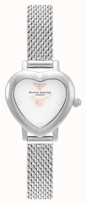 Olivia Burton Bedoeld als een hartvormige armband van mesh OB16MC74