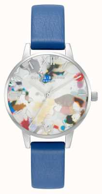 Olivia Burton Pop-art horloge en verwisselbare mesh band set OBGSET151