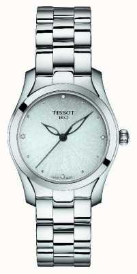 Tissot T-wave dameshorloge met zilveren zonnestraal T1122101103600