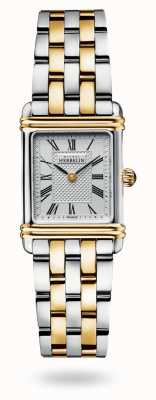 Herbelin Art deco tweekleurig dameshorloge 17478BT08