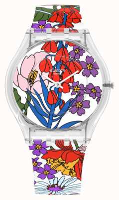 Swatch Huid klassiek botanisch paradijs horloge SS08K110