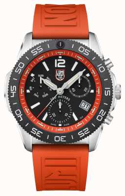 Luminox Pacific diver chronograaf zwart/oranje - 44mm diver XS.3149