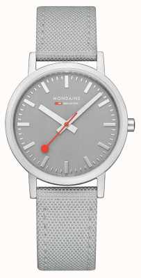 Mondaine Klassiek 36 mm goed grijs horloge A660.30314.80SBH