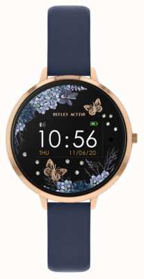 Reflex Active Serie 3 smartwatch | blauwe band RA03-2072