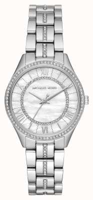 Michael Kors Lauryn wit parelmoer horloge MK3900
