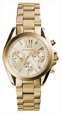 Michael Kors Bradshaw goudkleurig dameshorloge MK5798