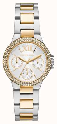 Michael Kors Camille goud- en zilverkleurig horloge MK6982