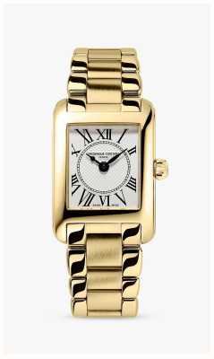 Frederique Constant Dames | carrie | zilveren wijzerplaat | goud pvd staal FC-200MC15B