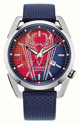 Citizen Marvel spiderman 'met grote kracht' eco-drive horloge AW1680-03W