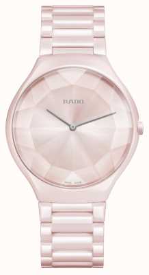 RADO True thinline lichtroze quartz horloge R27120402