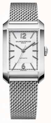 Baume & Mercier Hampton automatische roestvrijstalen mesh-armband M0A10672