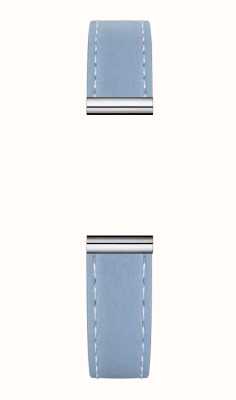 Herbelin Antarès verwisselbare horlogeband - lichtblauw leer / edelstaal - alleen band BRAC17048A106