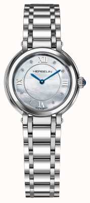 Herbelin Galet dames quartz horloge met diamanten wijzerplaat 17430B59