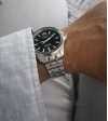 Customer picture of Certina Heren ds actie horloge quartz roestvrij stalen armband zwarte wijzerplaat C0328511105702