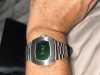 Customer picture of Hamilton Amerikaanse klassieke psr digitale quartz (40,8 mm) zwart-groene display / roestvrijstalen armband H52414131