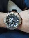 Customer picture of Casio G-steel bluetooth triple connect herenchronograaf GST-B100-1AER